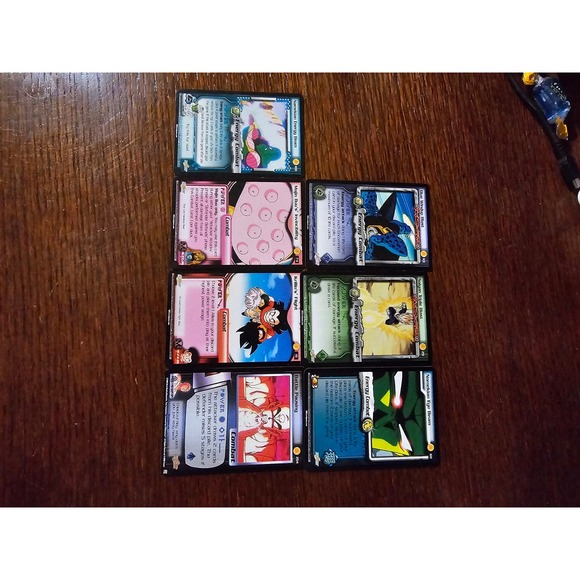 Dragon Ball Z DBZ CCG Score Trading Cards Lot Energy Combat Non Combat - Picture 3 of 3